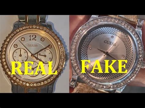 how to tell a fake guess watch|how to check if a guess is real.